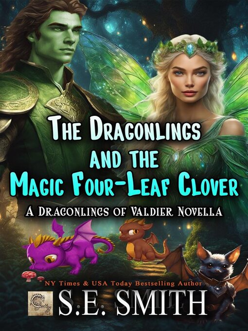 Cover image for The Dragonlings and the Magic Four-Leaf Clover